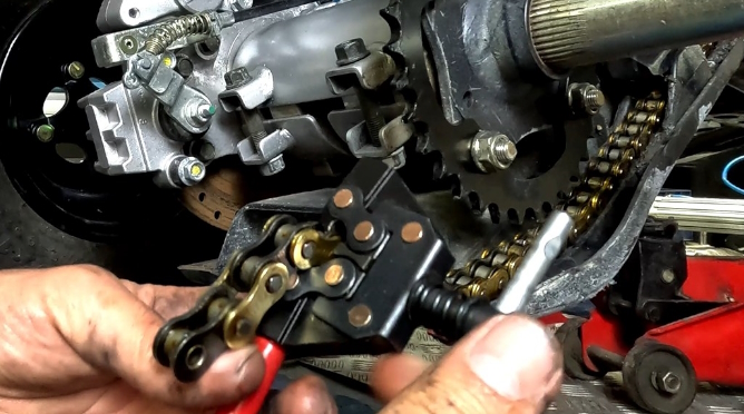 Replace Step 27 chain kit